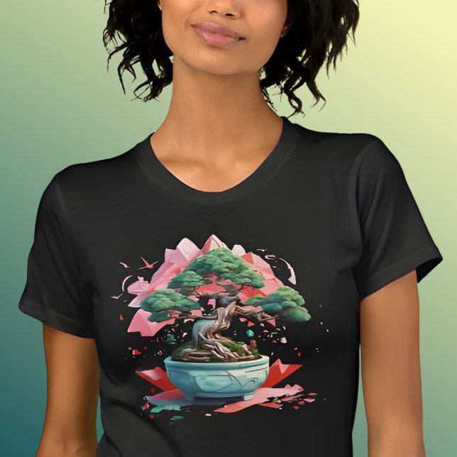 Bonsai Tree Graphic T-Shirt (Von Creator hochgeladen)