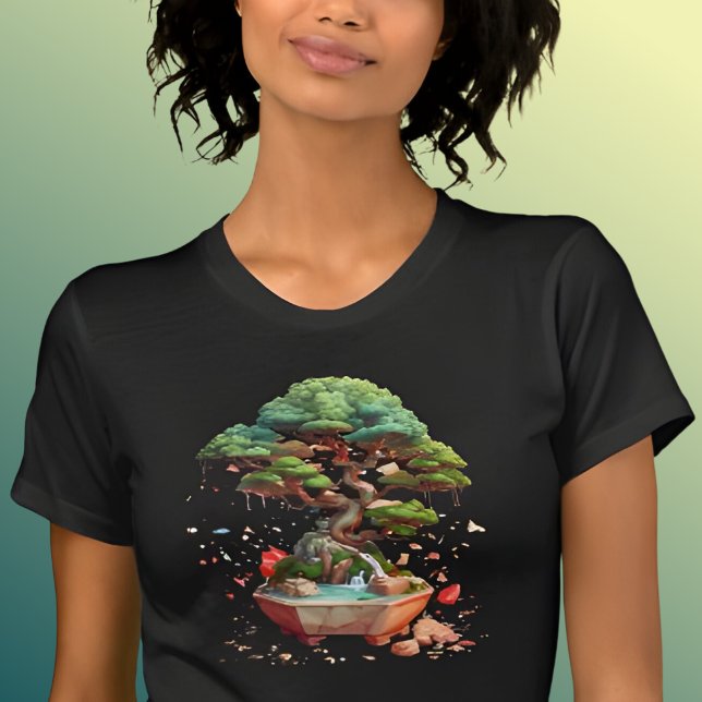 Bonsai Tree Graphic T-Shirt (Von Creator hochgeladen)