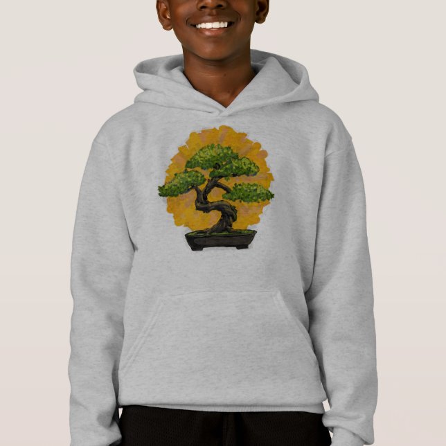 Bonsai Tree Lover Hoodie (Vorderseite)