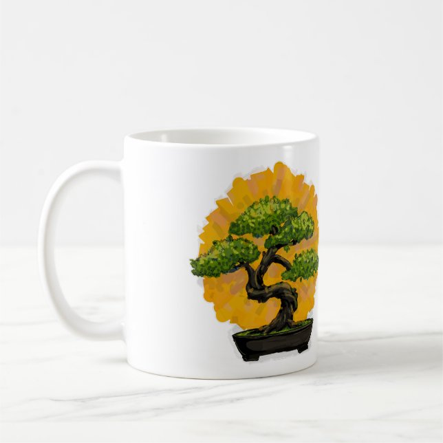 Bonsai Tree Lover Kaffeetasse (Links)