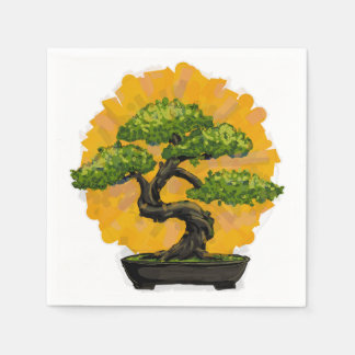 Bonsai Tree Lover Serviette