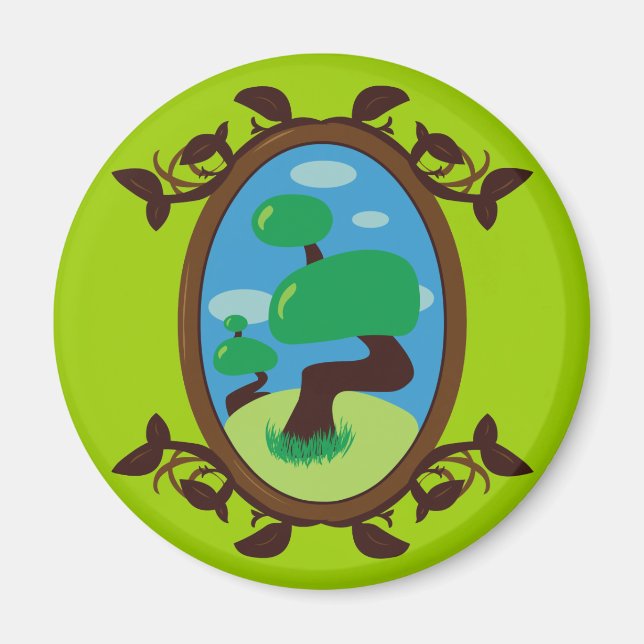 Bonsai Tree Magnet (Vorne)