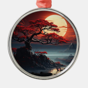 Bonsai Tree Ornament Aus Metall