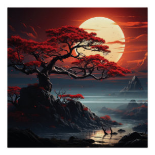 Bonsai Tree Poster
