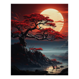 Bonsai Tree Poster