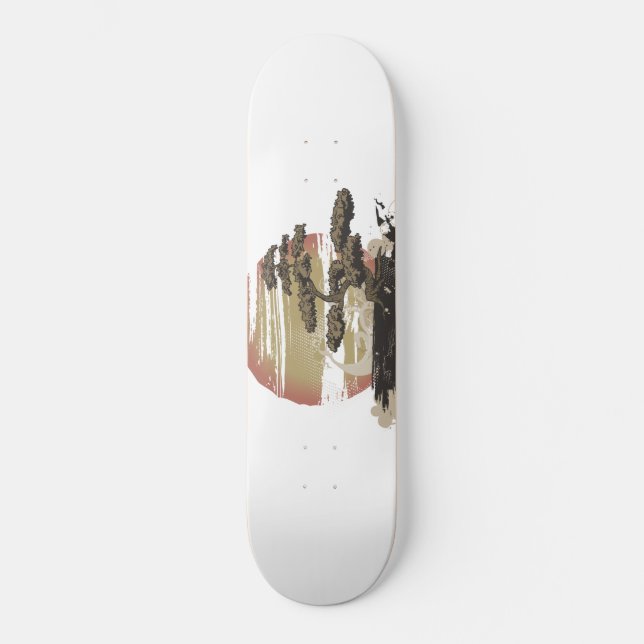 Bonsai Tree Skateboard (Vorderseite)