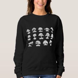 Bonsai Trees Japanese Zen Garden Bonzai Kunstgift Sweatshirt