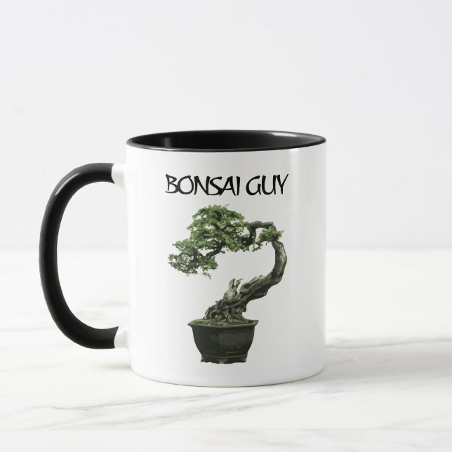 Bonsai Typ lustiges Zitat für Bonsai Liebhaber Tasse (Links)
