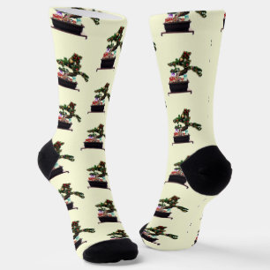 Bonsai Weihnachten Socken