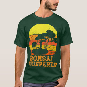 Bonsai Whisperer Funny Japanese Bonsai Tree Lover T-Shirt