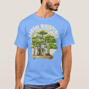 Bonsai Whisperer Retro Gardener Nature Bonsai Tre T-Shirt