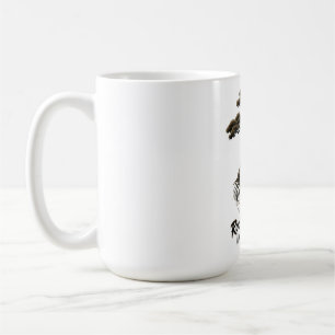 Bonsai-Wurzeln Ruhiger Geist Zen-Kaffeetasse Kaffeetasse