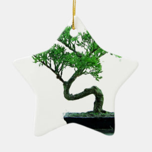 Bonsaibaum Malerei Keramik Ornament