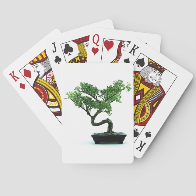 Bonsais-Baum Spielkarten (Rückseite)