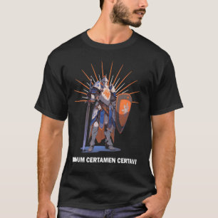 BONUM CERTAMEN CERTAVI Ritter Templermotto T-Shirt