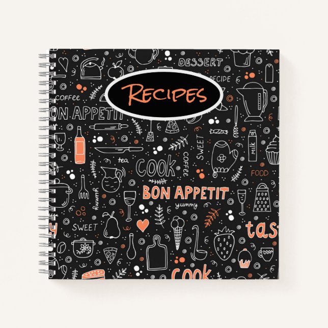 Bonus Appetit Backelemente Rezept Notebooks Notizbuch (Vorderseite)