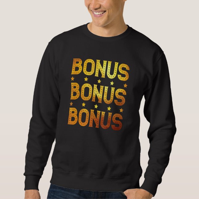 Bonus Bonus Casino Lucky Spielautomaten Sweatshirt (Vorderseite)