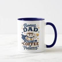 Bonus-Daddy-Kaffeegeduld-Tasse Vatertagsgeschenk