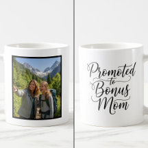 Bonus-Mama Befördert Elegante Kursivschrift Custom