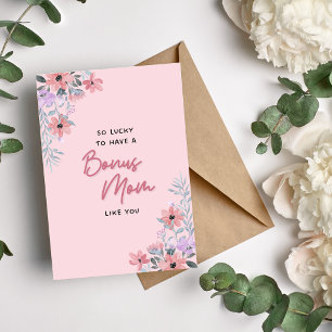 Bonus-Mama-Blumen-Muttertags-Karte Feiertagskarte
