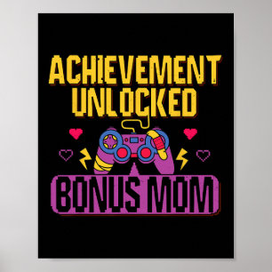 Bonus-Mama Entsperrtes Videospiel Stepama Gaming L Poster