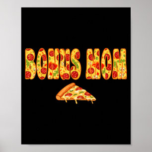 Bonus Mama passendes Geburtstags-Squad Crew Pizza Poster