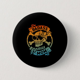 Bonus-Mama-Stiefmutter Muttertag Button