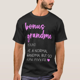 Bonus-Oma Definition süß Muttertag Substantiv T-Shirt