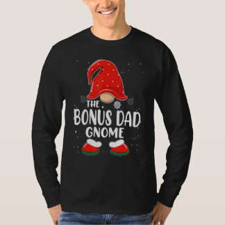 Bonus Papa Gnom Buffalo Kariert passende Familien- T-Shirt