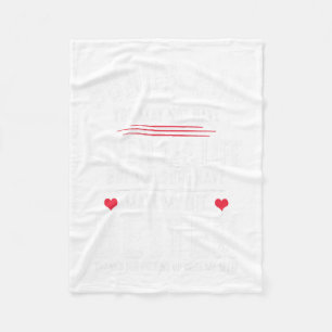 Bonus-Papa hat mir vielleicht nicht das Leben besc Fleecedecke