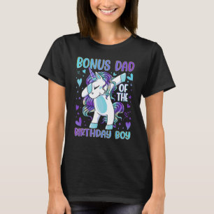 Bonus Vater der Geburtstagsparty Boy Dabbing Unico T-Shirt