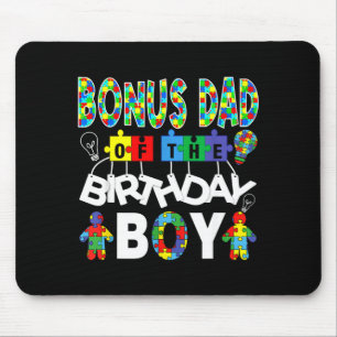 Bonus-Vater des Geburtstagsjungen Autismusanerkenn Mousepad
