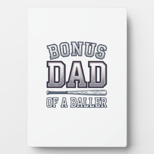 Bonus-Vater eines Ballers Vintage-Sport-Shirt-Desi Fotoplatte