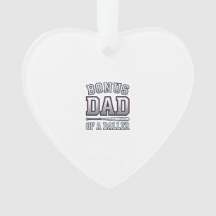Bonus-Vater eines Ballers Vintage-Sport-Shirt-Desi Ornament