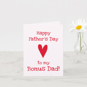 Bonus Vater! Sonniger Vater Karte