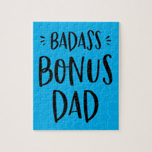 Bonus Vater Spaß Stepdad Vater's Day Stepfather Bl Puzzle