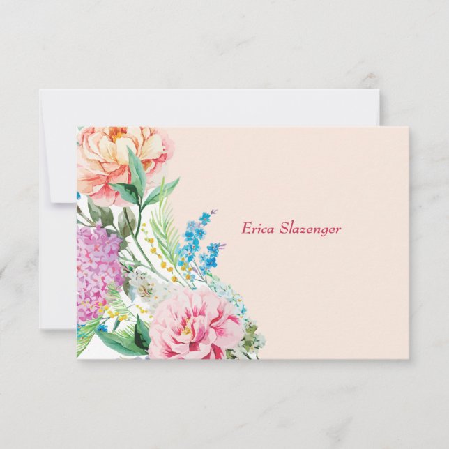 Bonuskarten für Peonings und Lilacs Mitteilungskarte (Vorderseite)