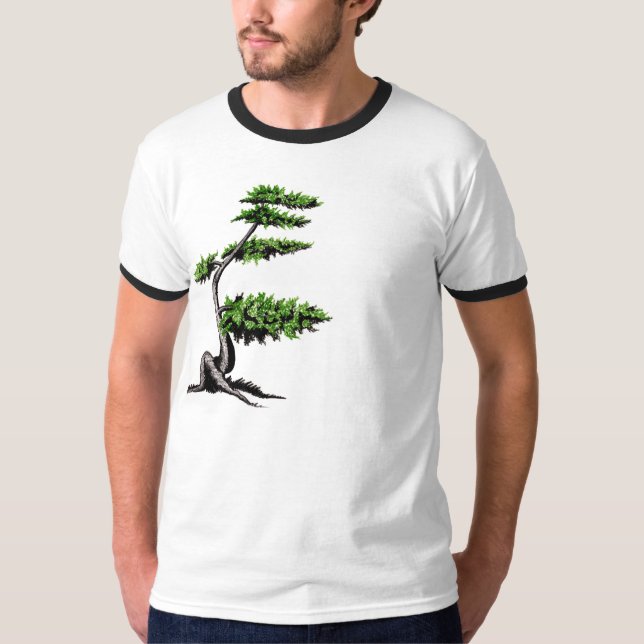 bonzai Baum T-Shirt (Vorderseite)