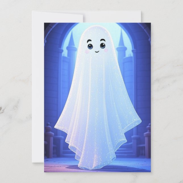 Boo AI Geist  Einladung (Vorderseite)