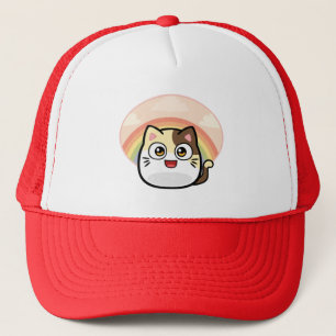 Boo als Katzen-Entwurfs-Produkte Truckerkappe