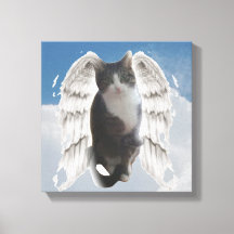 Boo Angel 30 x 30 cm StretchCanvas Print