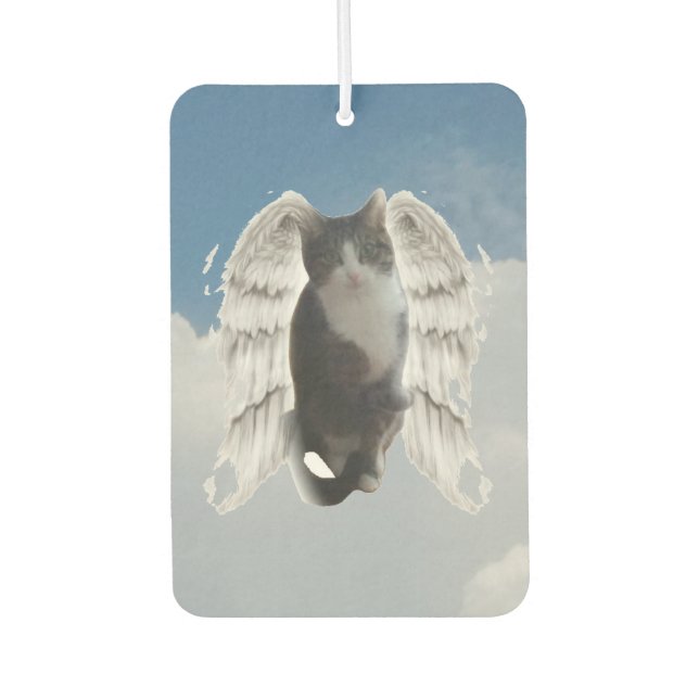Boo Angel Rectangle Air Freshener Autolufterfrischer (Vorderseite)
