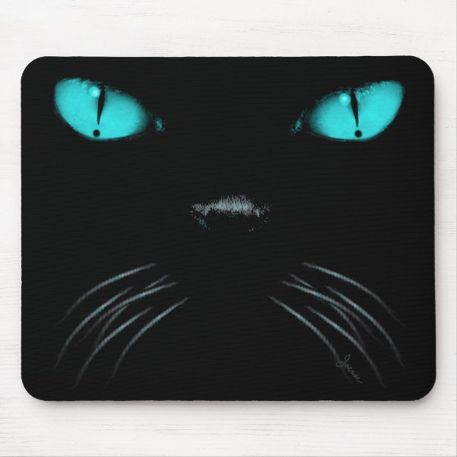 Boo - Aquamarine Mousepad (Vorne)