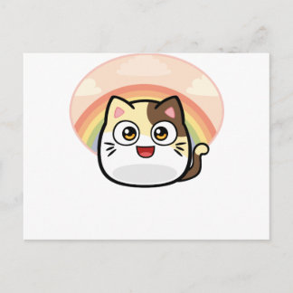 Boo as Cat Design Products Postkarte