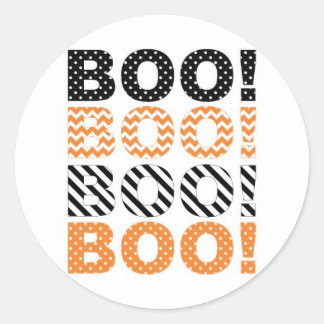 Boo! Aufkleber