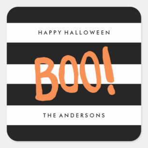 Boo! Aufkleber für Geschenktipps