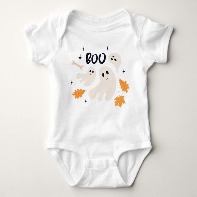 Boo Baby Bodysuit One Stück Strampler (Vorderseite)