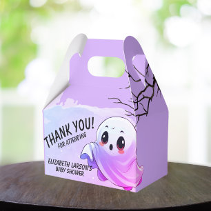 Boo Baby Dusche Halloween Lila, Party und Niedlich Geschenkschachtel