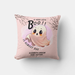 Boo Baby Dusche Halloween Pink Thema Niedliches Pa Kissen