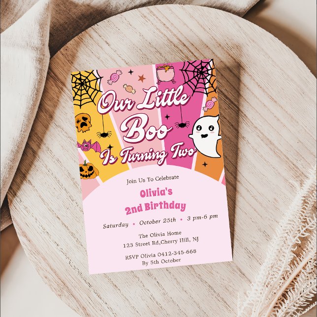 Boo Baby Dusche Unser kleiner Boo ist fast fällig Einladung (Von Creator hochgeladen)